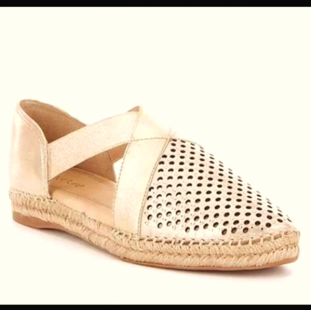Gold Sandals Platform Flat espadrilles nurture cantrell